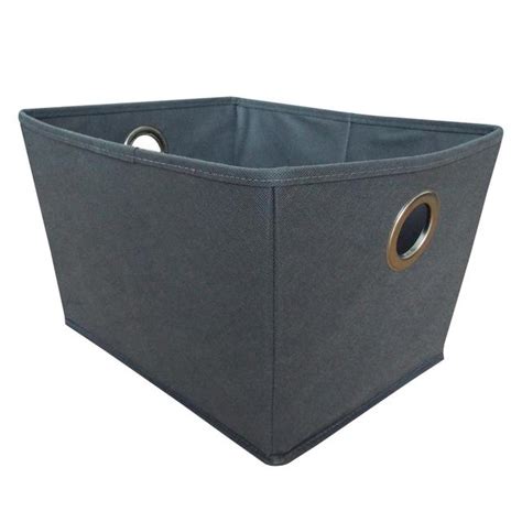 H&L Russel Large Folding Storage Box with Metal 